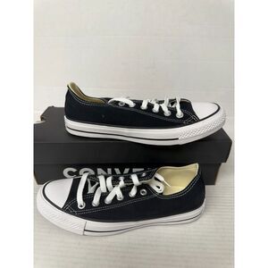 -942 Converse All Star Low Top Black/White-US 6.5 Mens